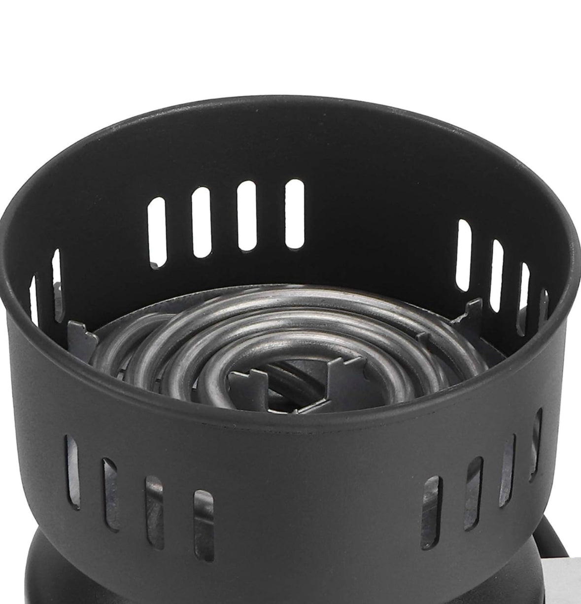 Electric Charcoal Burner - Black