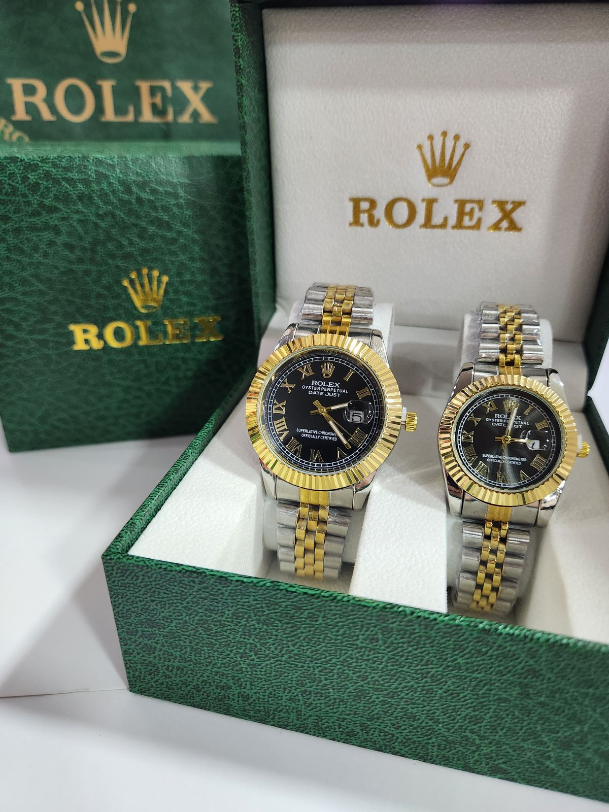 Duo Rolex Watch Oyster Perpetual