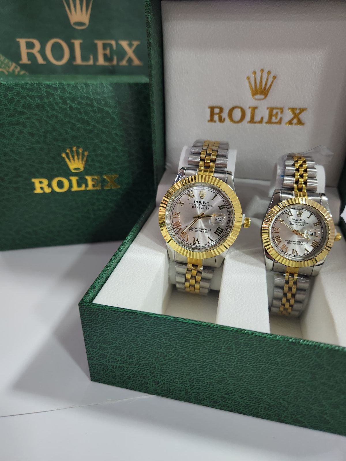 Duo Rolex Watch Oyster Perpetual